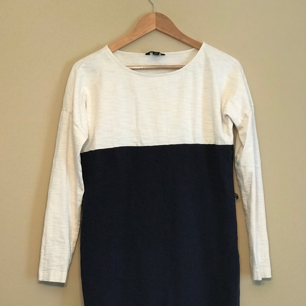 Two toned banana republic dress